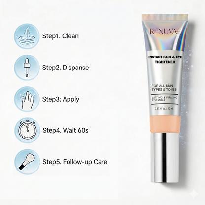 Renuvae™ Instant Face Temporary Tightener – Instant visible results in 60 seconds
