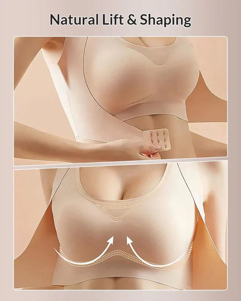 Everyday Comfort Front-Closure Cross-Back Posture Bra