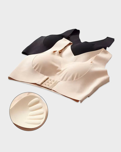 Everyday Comfort Front-Closure Cross-Back Posture Bra