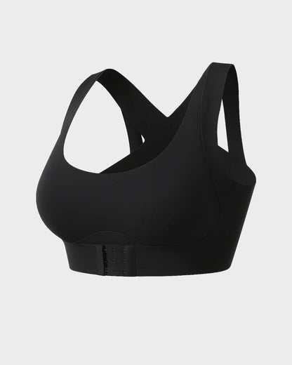 Everyday Comfort Front-Closure Cross-Back Posture Bra